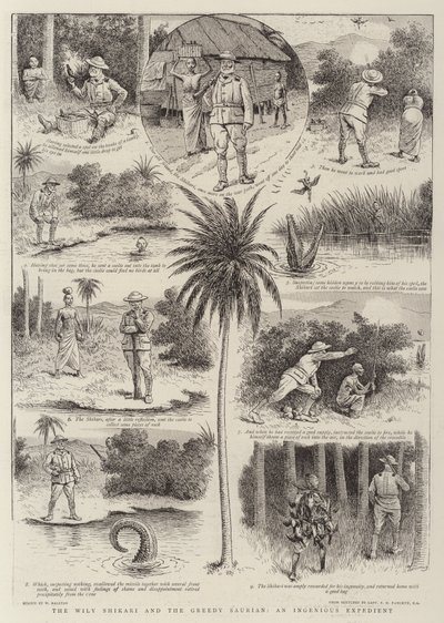 Den Wily Shikari og den grådige Saurian, en genial redskab af William Ralston